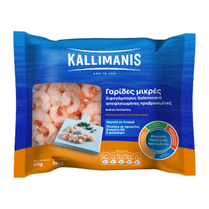 Small shrimps peeled 